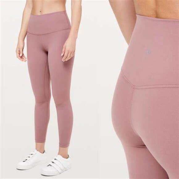 Millennial Dusty Pink size 4 lululemon leggings excellent condition - Picture 1 of 4